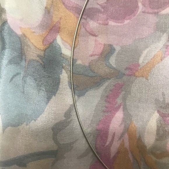 Silver Statement Necklace - Picture 3 of 6